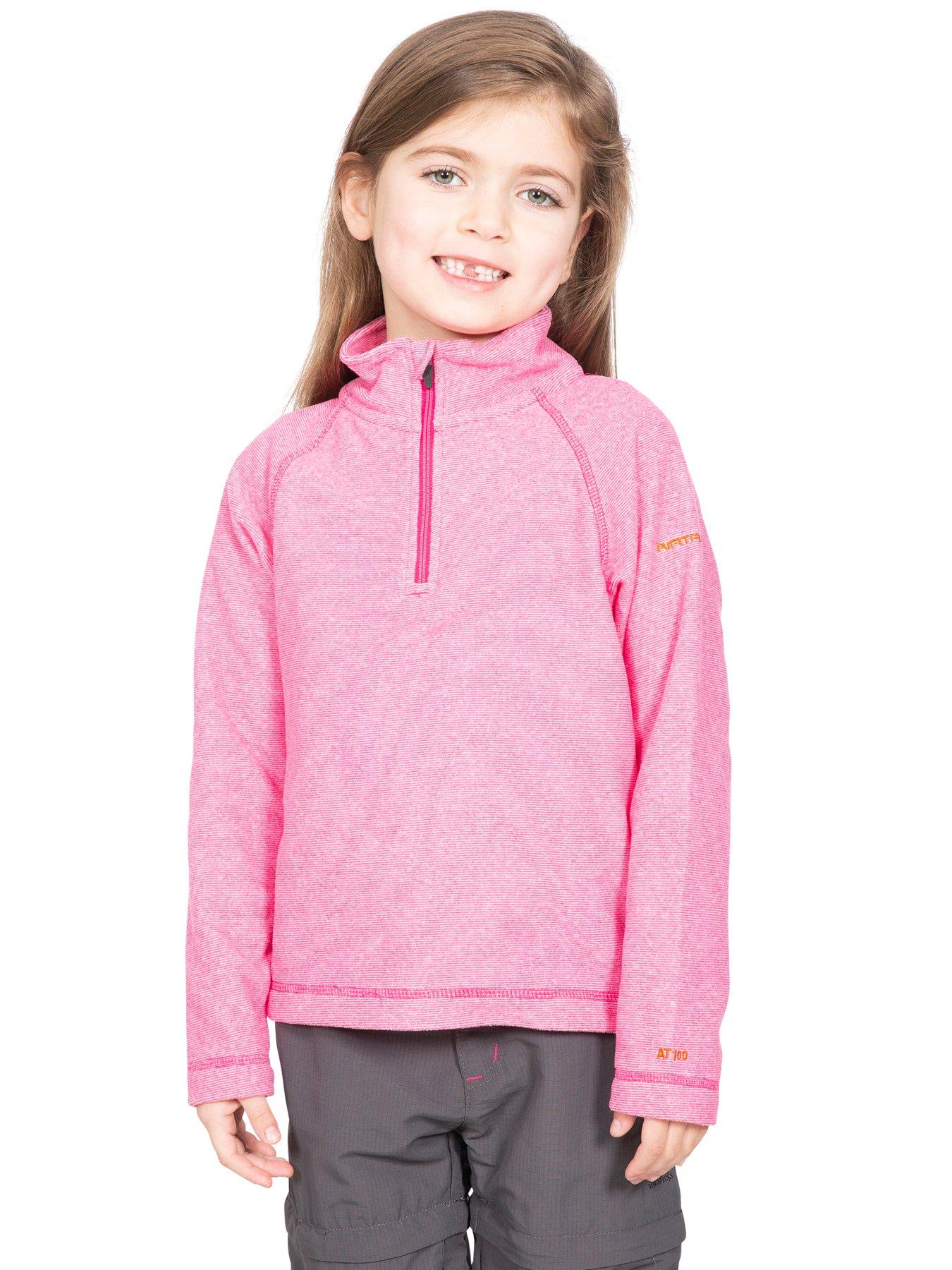 Trespass Girls Meadows Fleece - Pink