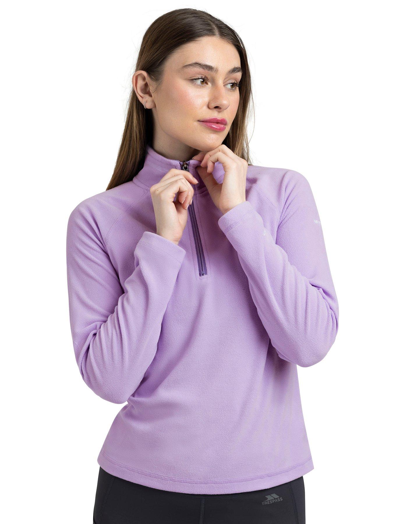 Trespass Womens Skylar Fleece, Purple, Size Xl, Women