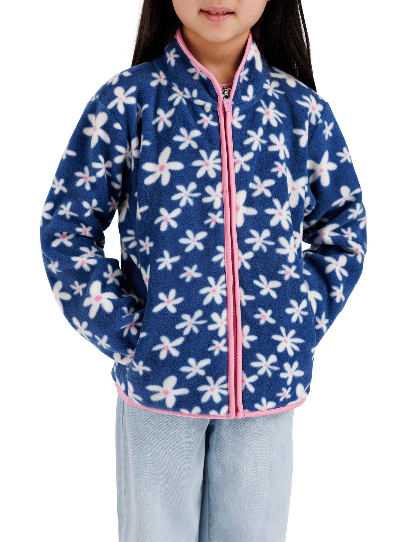 Trespass Girls Sibyilla Fleece - Navy