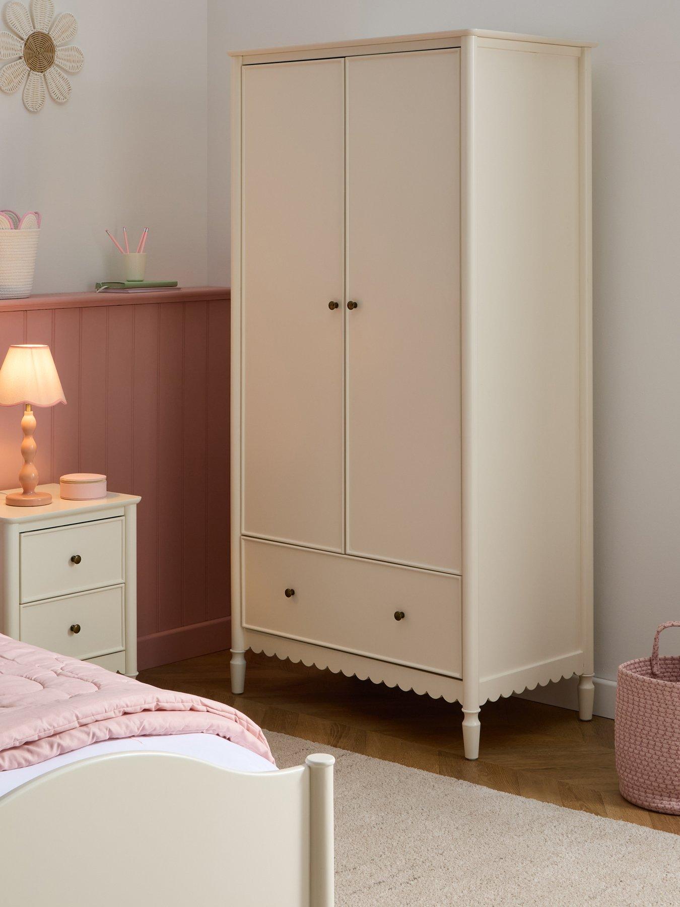 The Very Collection New Scallop 2 Door Wardrobe