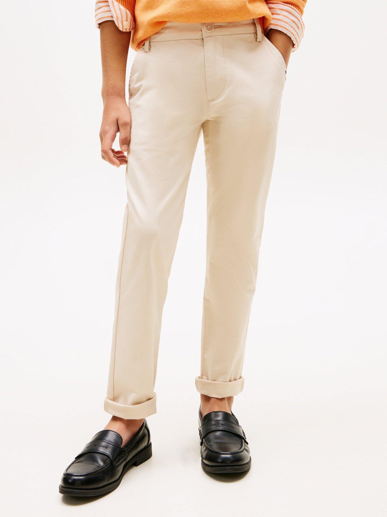 Tommy Hilfiger Boys 1985 Chino Pant - Beige