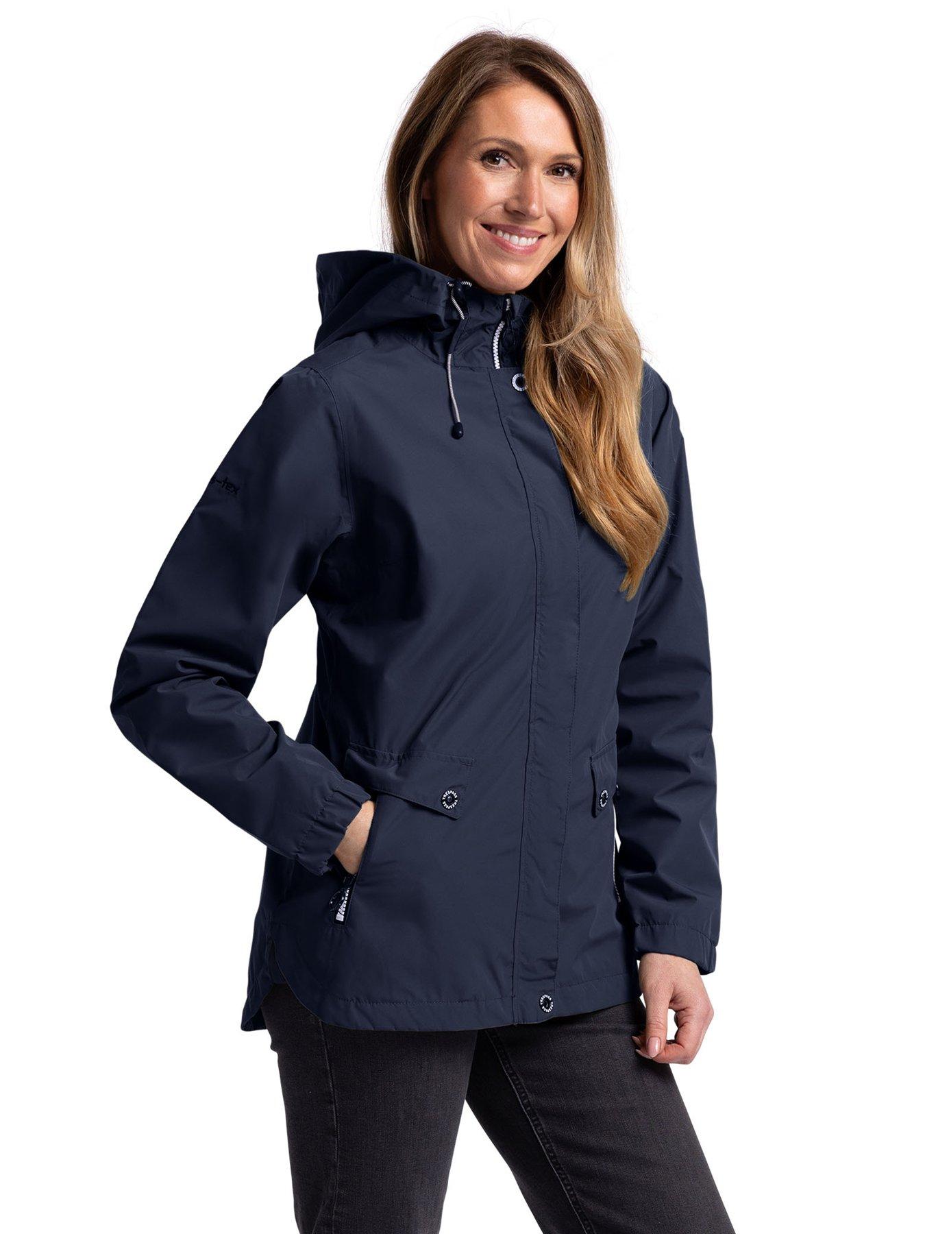 Image 1 of 2 of Trespass Womens Flourish Jacket - Navy