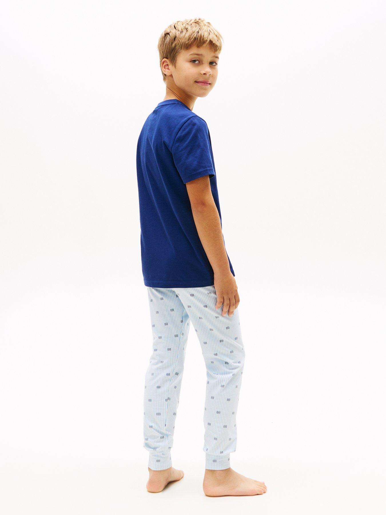 Image 3 of 6 of Tommy Hilfiger Boys 2 Pack Short Sleeve T-Shirts - Blue
