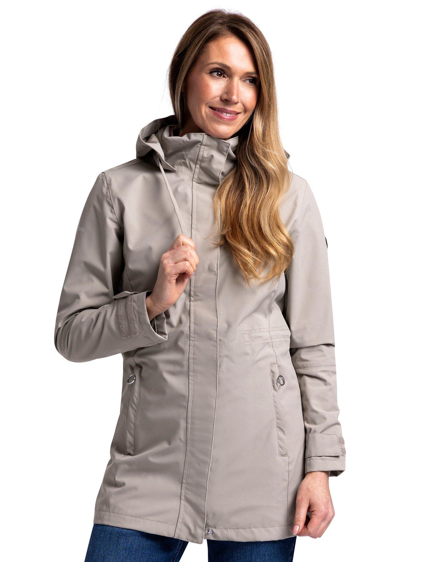 Image 1 of 2 of Trespass Womens Pavlina Jacket - Oatmeal