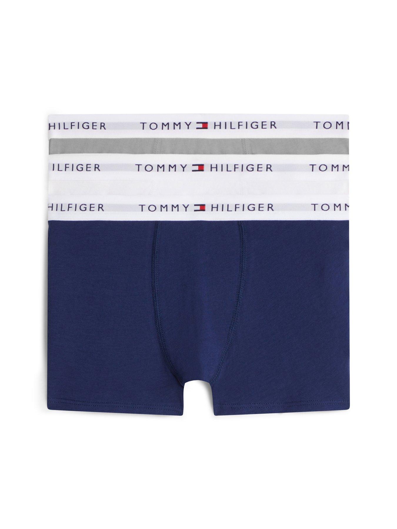 Tommy Hilfiger Boys 3 Pack Trunks, Multi, Size Age: 14-16 Years