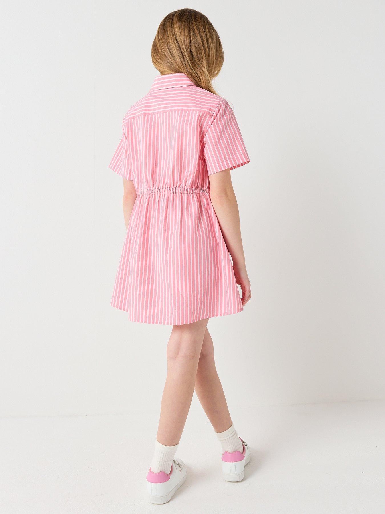 pink tommy hilfiger dress Tommy Hilfiger Women's Short Sleeve Textured Knit Sheath Dress, Pink, 6