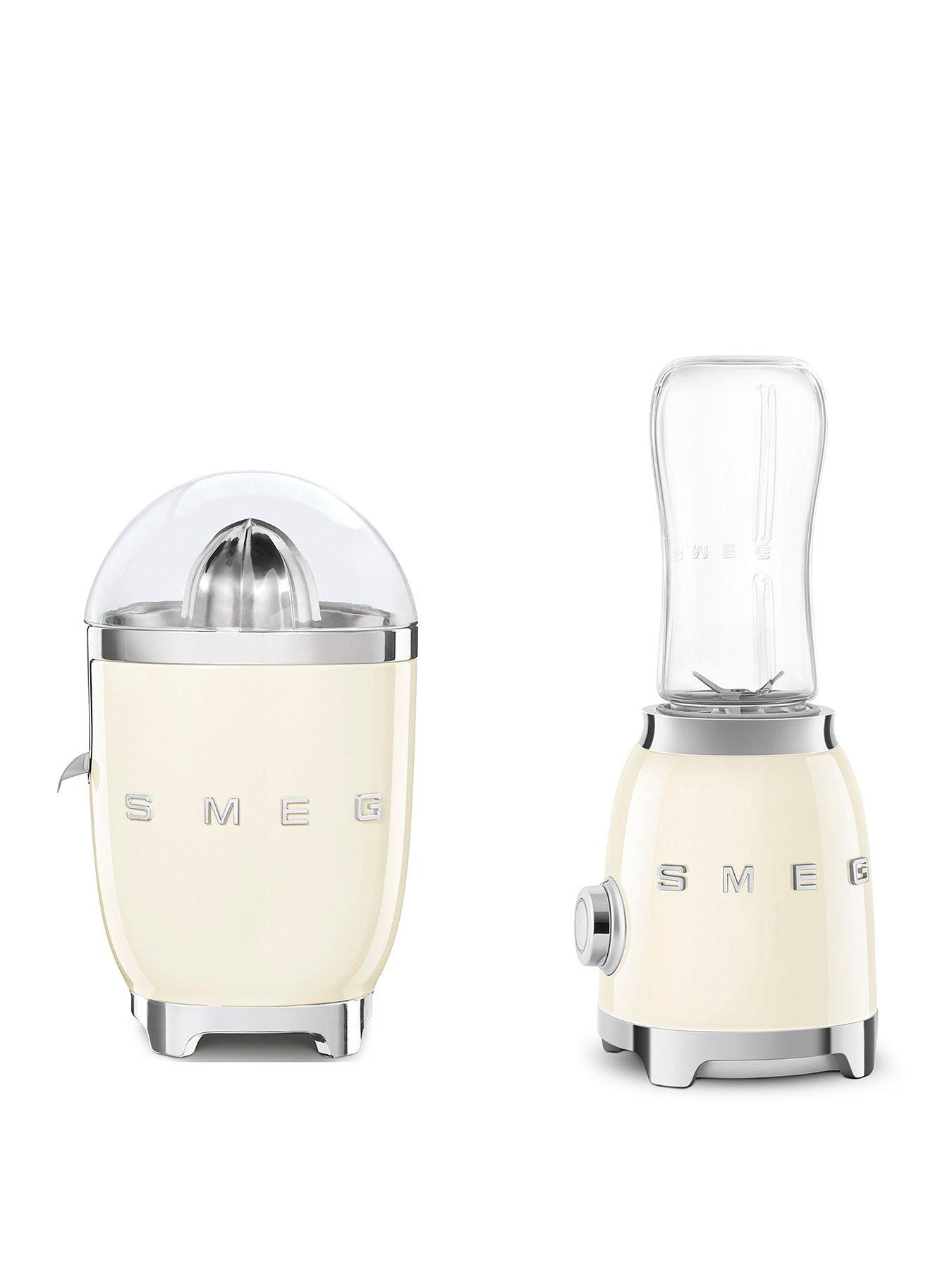 Smeg Juicer & Blender Breakfast Bundle- Cream
