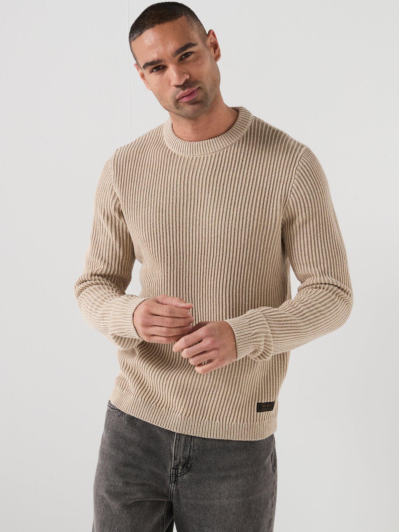 Jack & Jones Dover Knitted Jumper - Off White