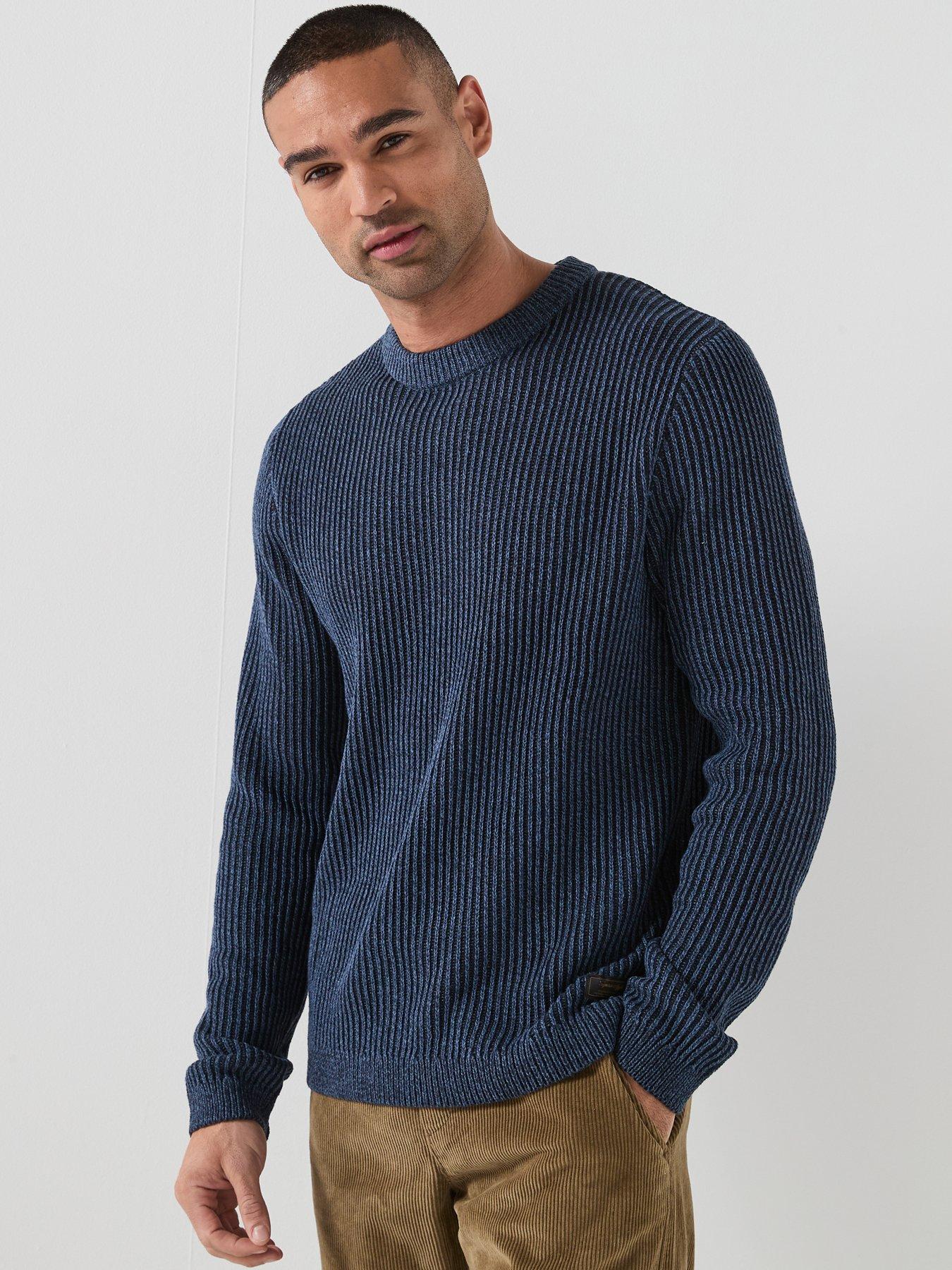 Jack & Jones Dover Knitted Jumper - Navy