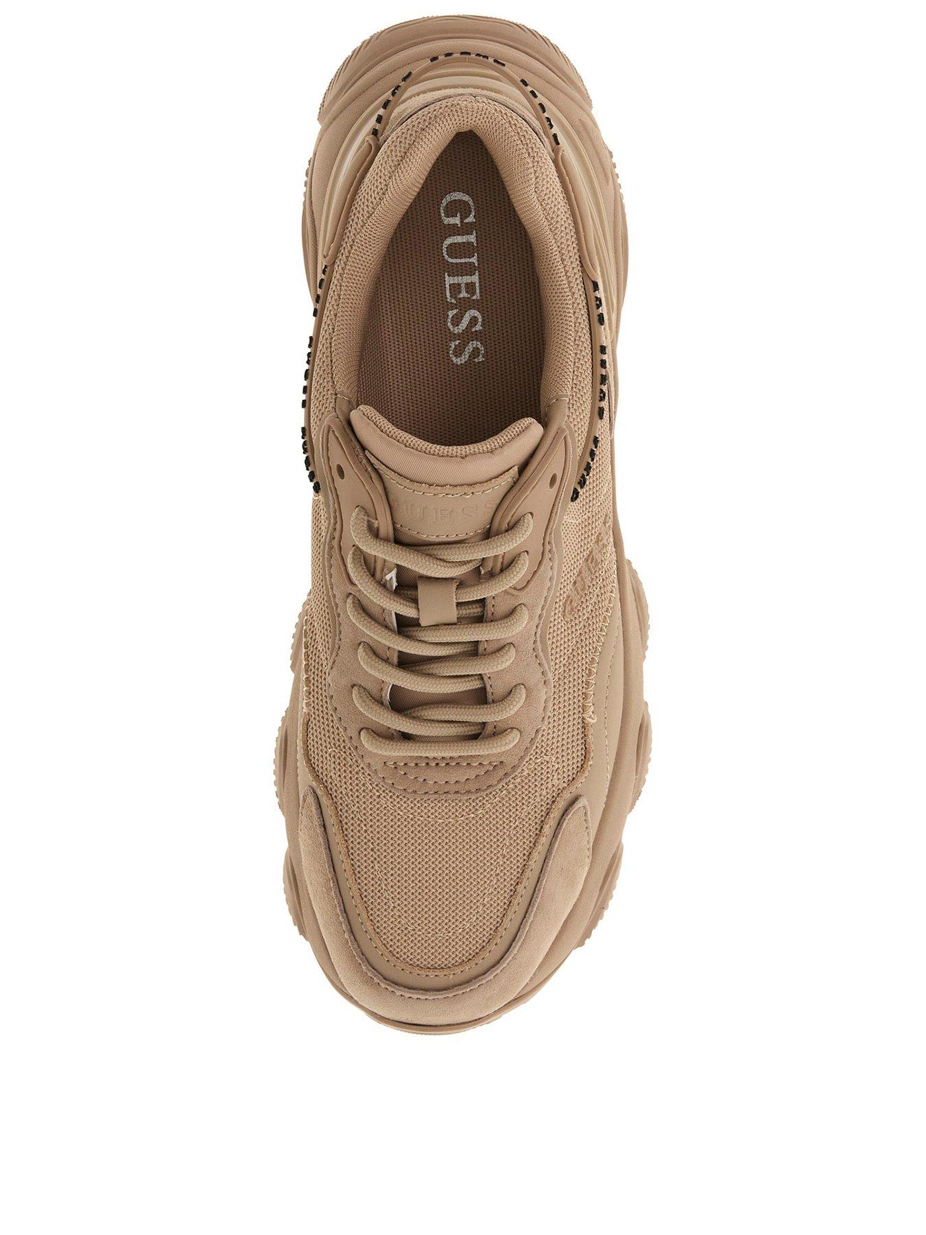 Image 3 of 5 of Guess Jeans Mickola Chunky Sneaker - Beige