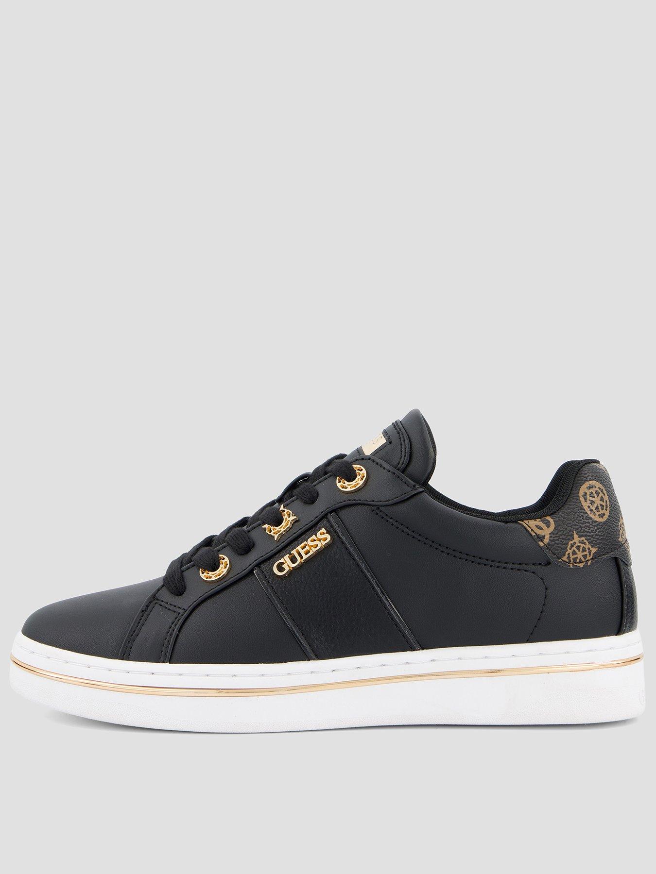 Guess Jeans Stew Charm Logo Lace Trainer