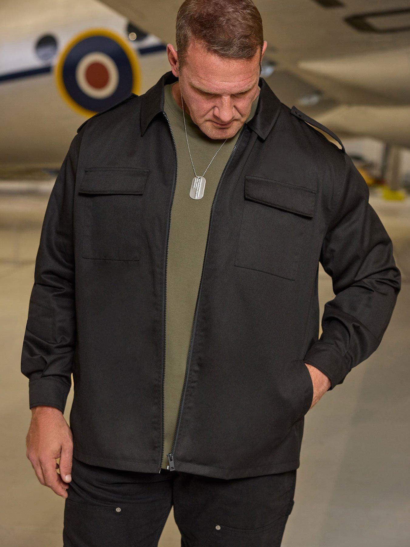 BadRhino Zip Trough Jacket - Black | Very
