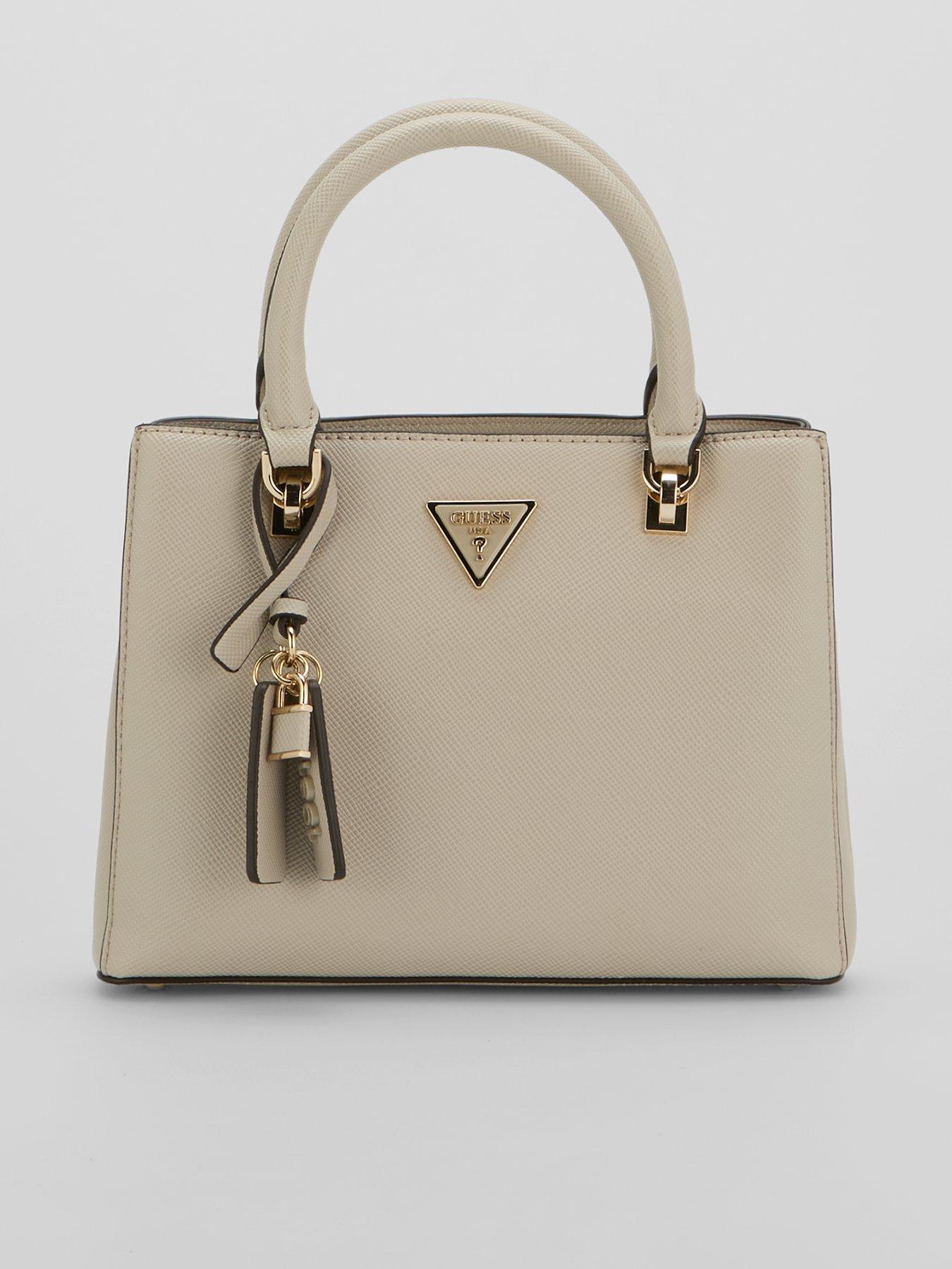 Image 1 of 6 of Guess Jeans Noelle II Small Satchel - Brown
