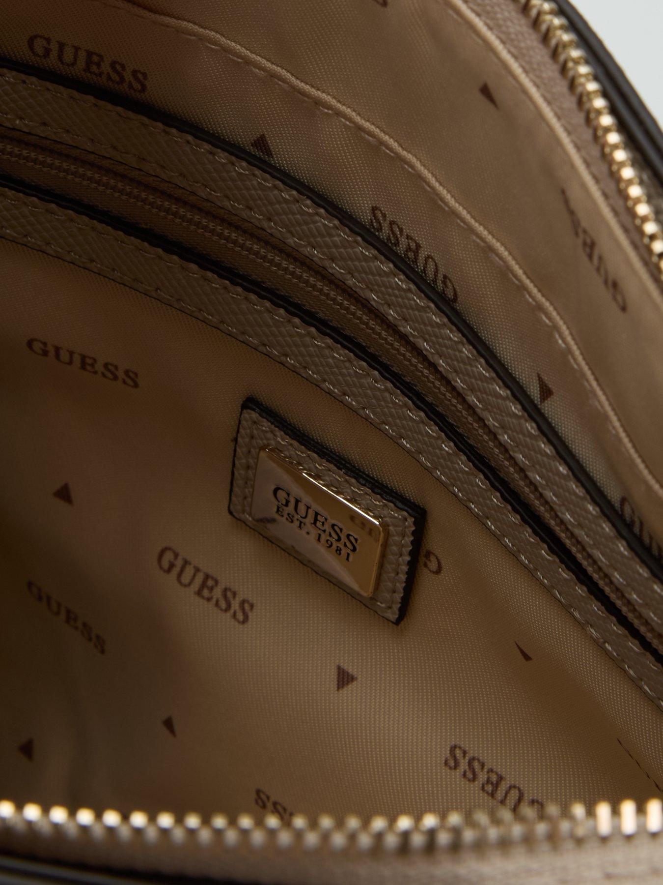 Image 6 of 6 of Guess Jeans Noelle II Small Satchel - Brown