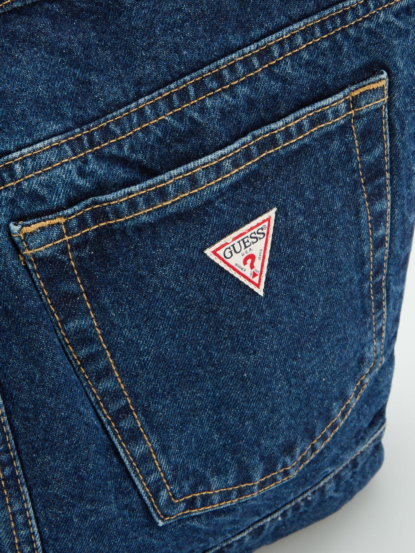 Image 5 of 6 of Guess Denim Tote Bag - Blue