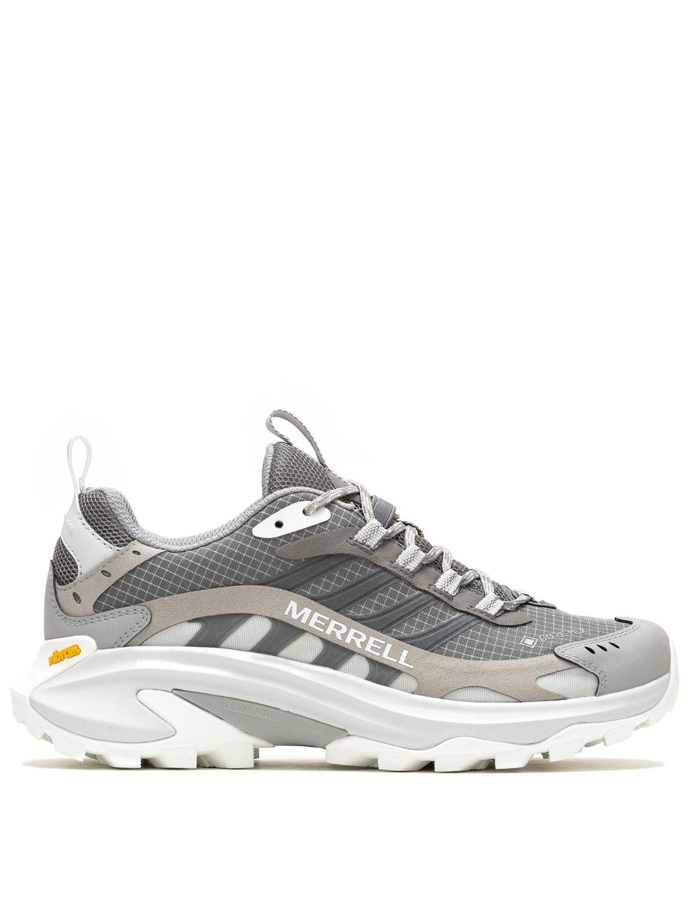 Merrell Womens Moab Speed 2 Goretex Hiking Shoes - Grey