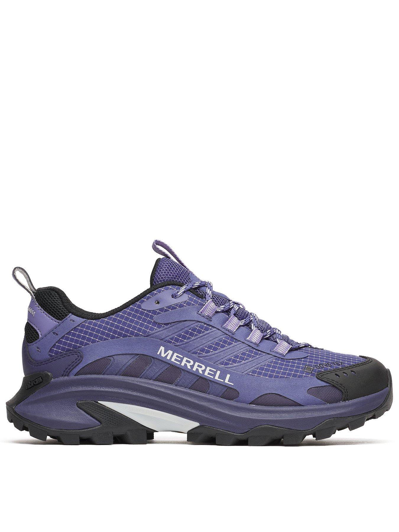 Merrell: Womens Moab Speed 2 Goretex Hiking Shoes - Purple