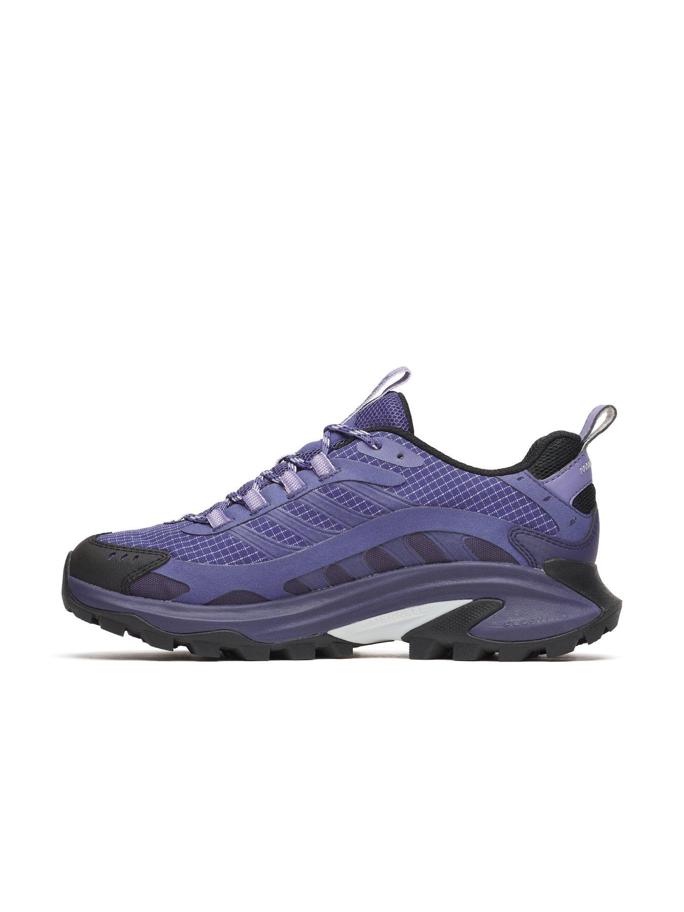 Merrell Womens Moab Speed 2 Goretex Hiking Shoes - Purple | Very display picture 1