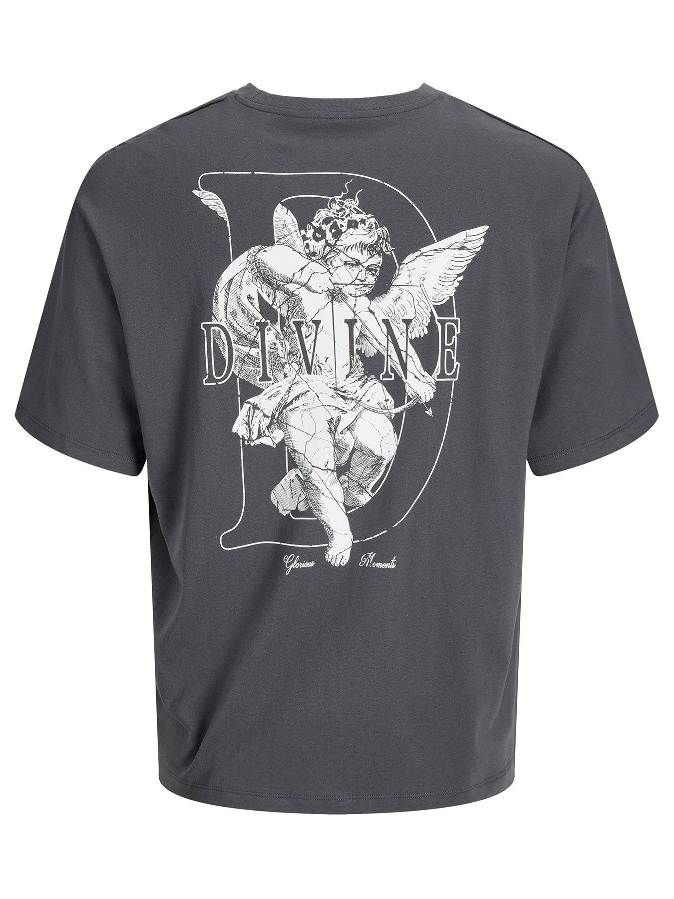 Jack & Jones Divine Graphic T-Shirt - Grey