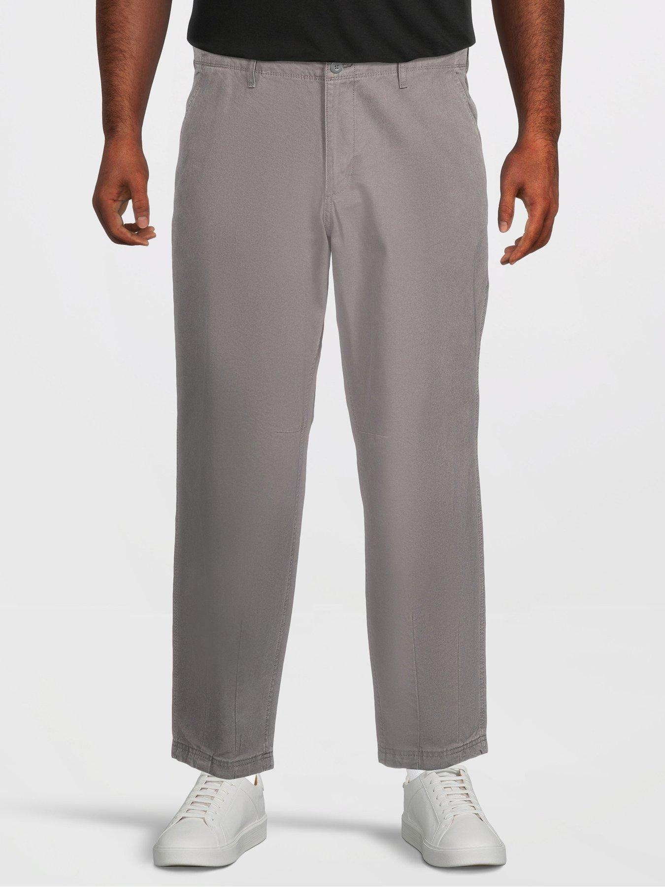 Jack & Jones: Plus Evan Detroit Washed Chinos - Grey