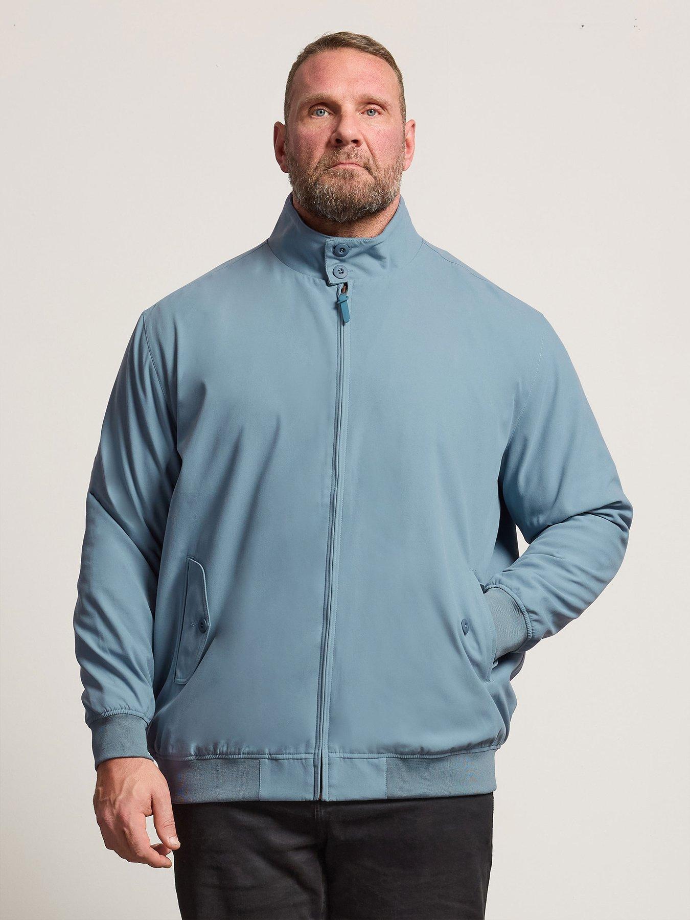 Badrhino Harrington Jacket - Blue