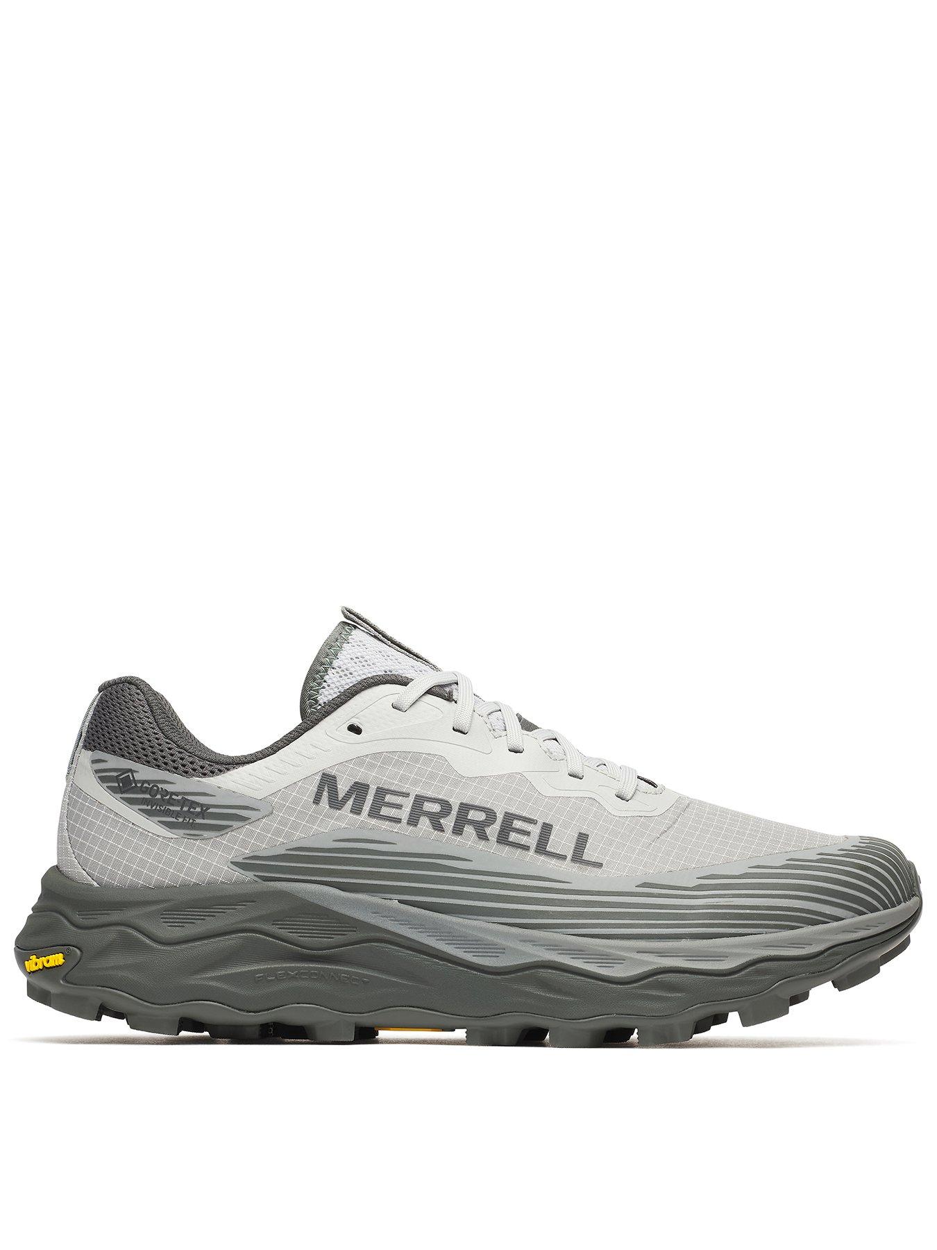 Merrell Mens Trail Running Agility Peak 6 Goretex Trainers - Grey