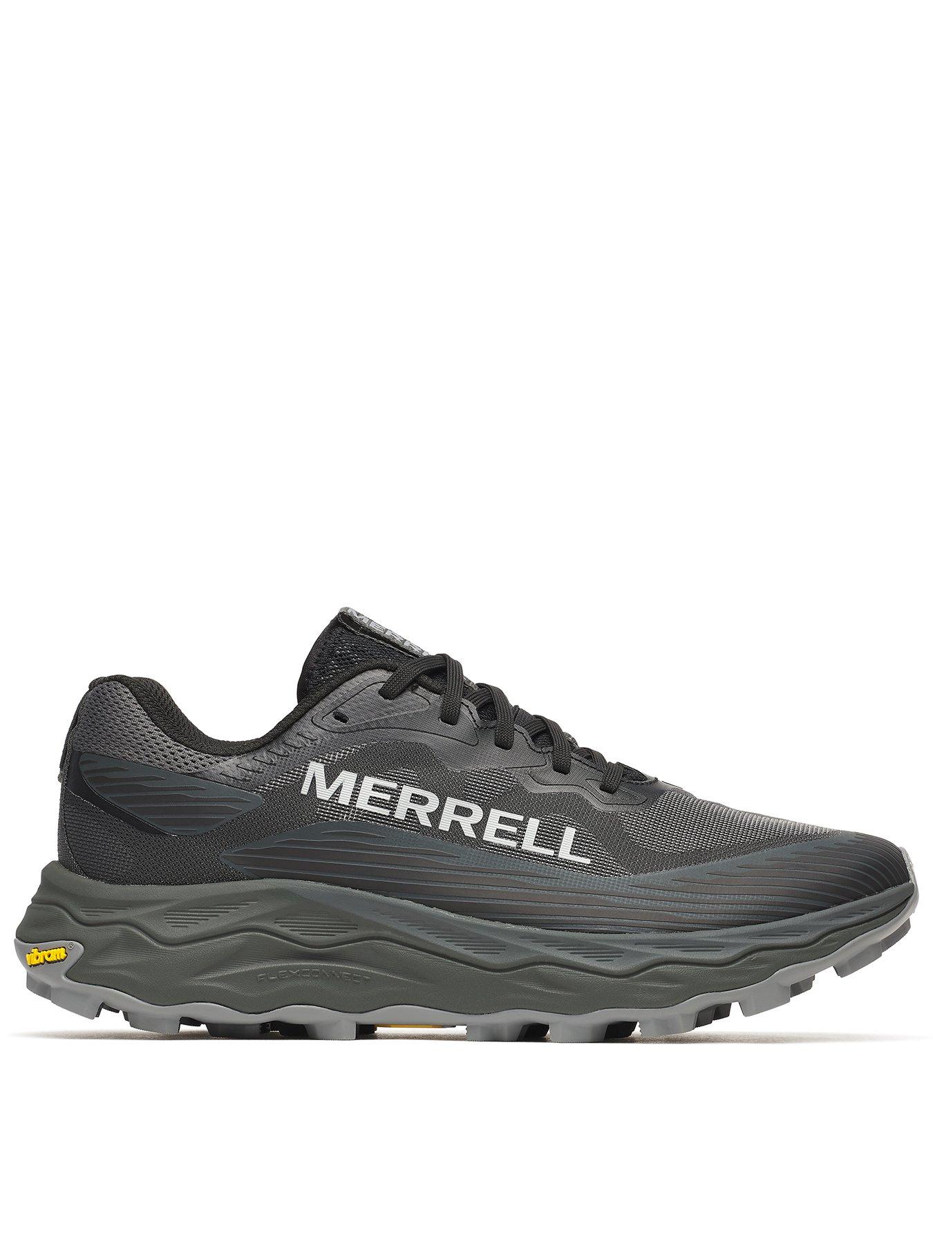 Merrell Mens Trail Running Agility Peak 6 Trainers, Black, Size 9.5, Men