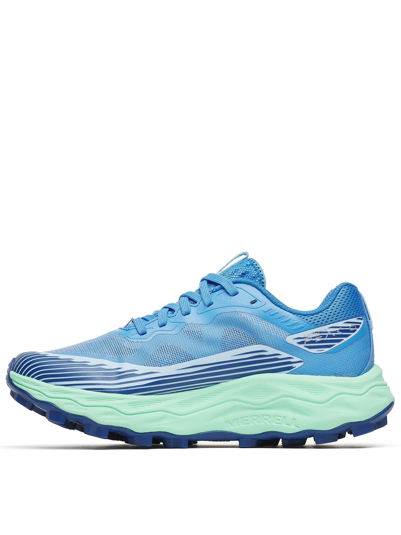 Merrell Womens Trail Run Agility Peak 6 Trainers - Blue