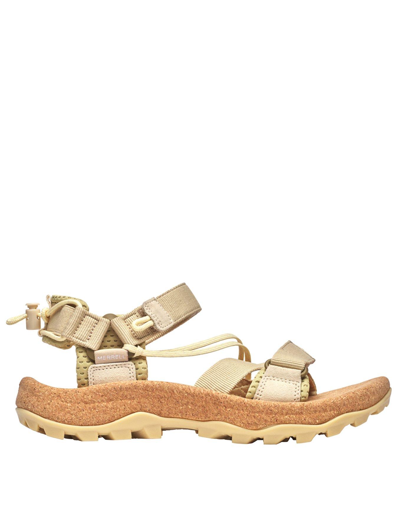 Women's Merrell Womens Speed Fusion Web RMX Walking Sandals - Tan - Size: 4 uk