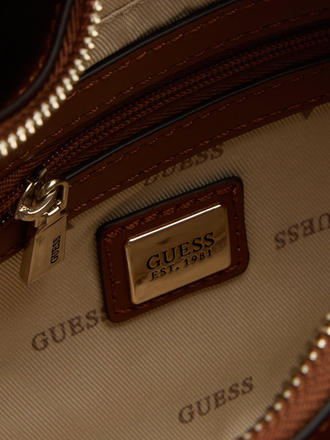Image 5 of 6 of Guess Jeans Carrie Top Zip Shoulder Bag