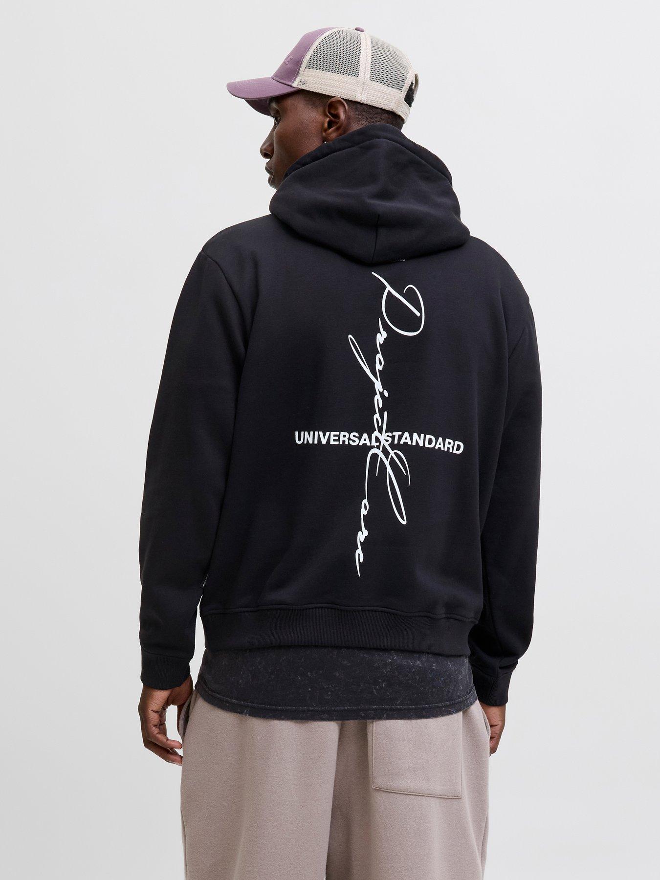 Jack & Jones Cover Graphic Hoodie - Black