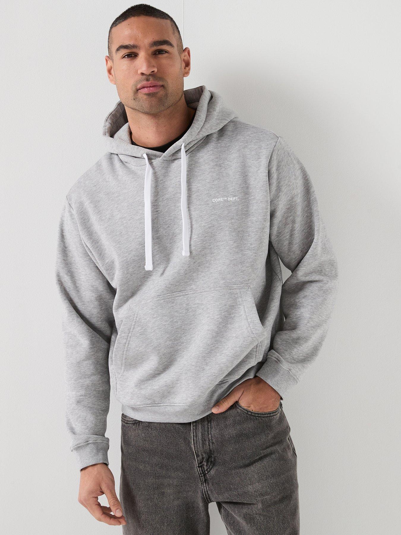 Jack & Jones Cover Graphic Hoodie - Grey