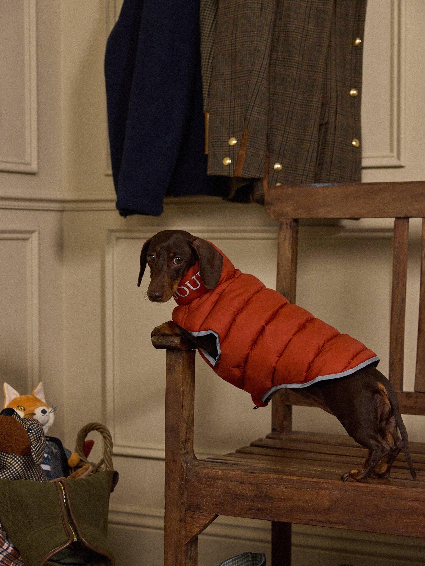 Joules Moorsdale Reversible Ketchup Puffer Coat