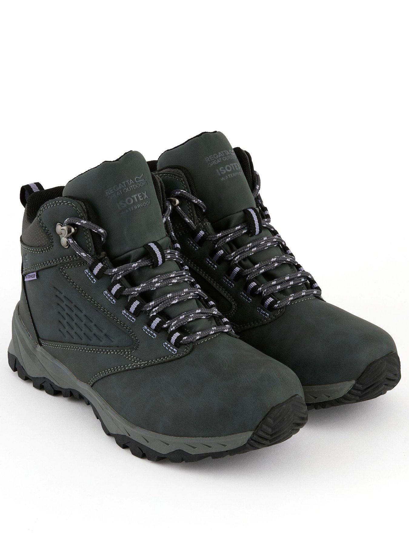 Image 3 of 7 of Regatta Womens Amble Waterproof Walking Boots - Grey