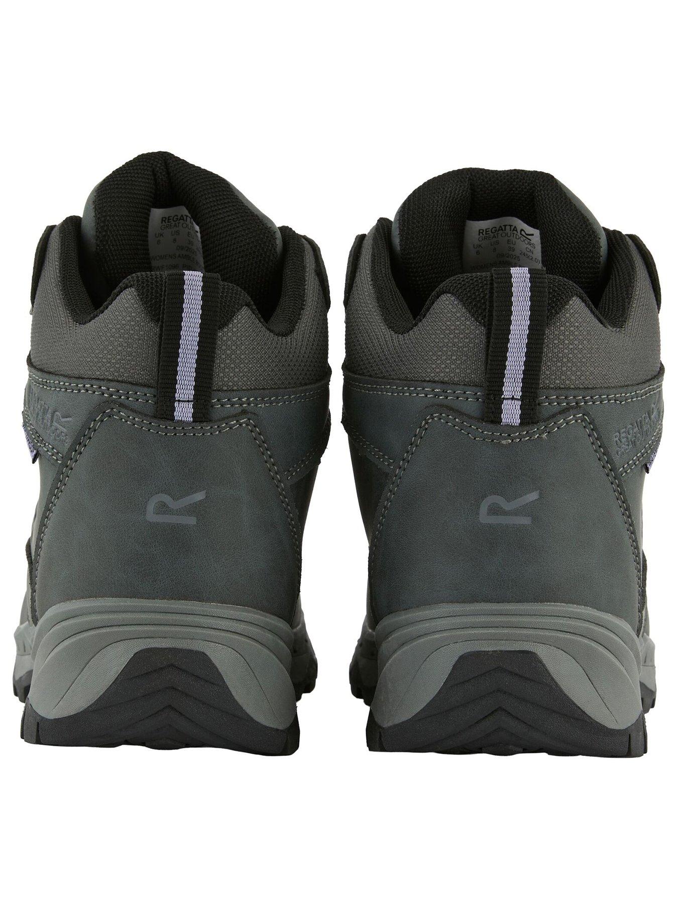 Image 4 of 7 of Regatta Womens Amble Waterproof Walking Boots - Grey