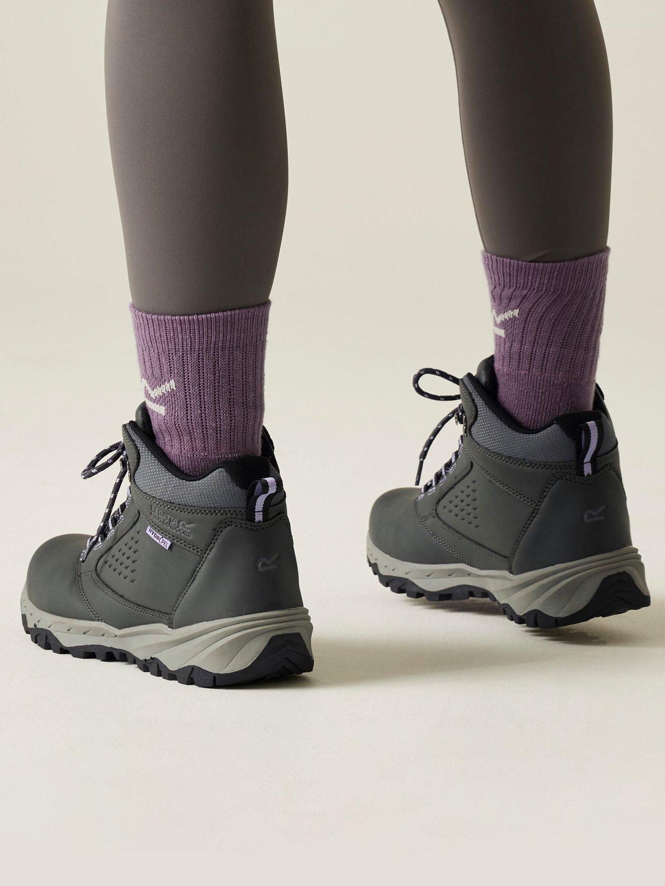 Image 7 of 7 of Regatta Womens Amble Waterproof Walking Boots - Grey