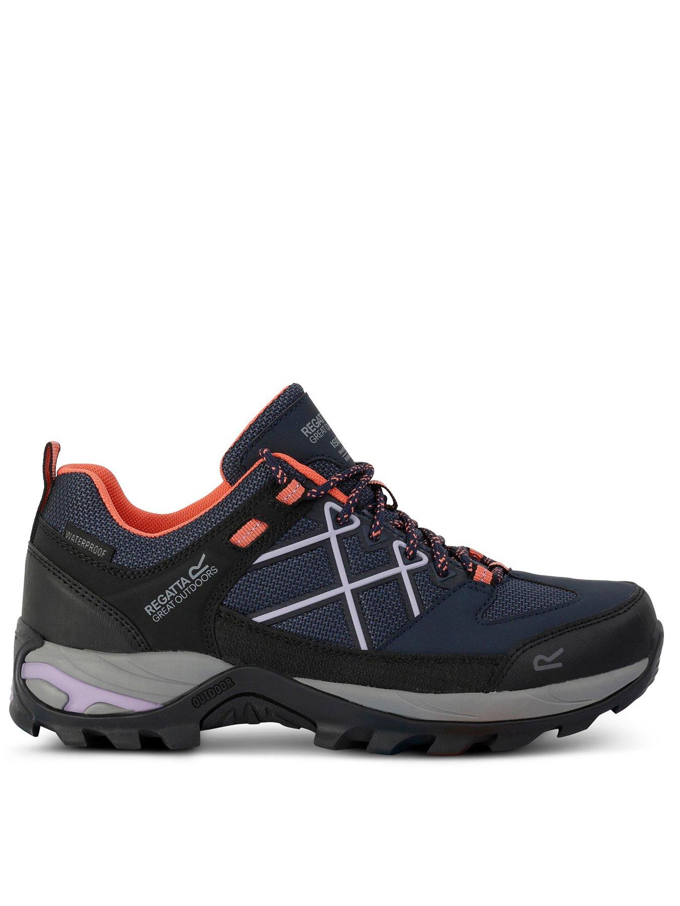 Regatta Womens Samaris III Hiking Shoes - Navy