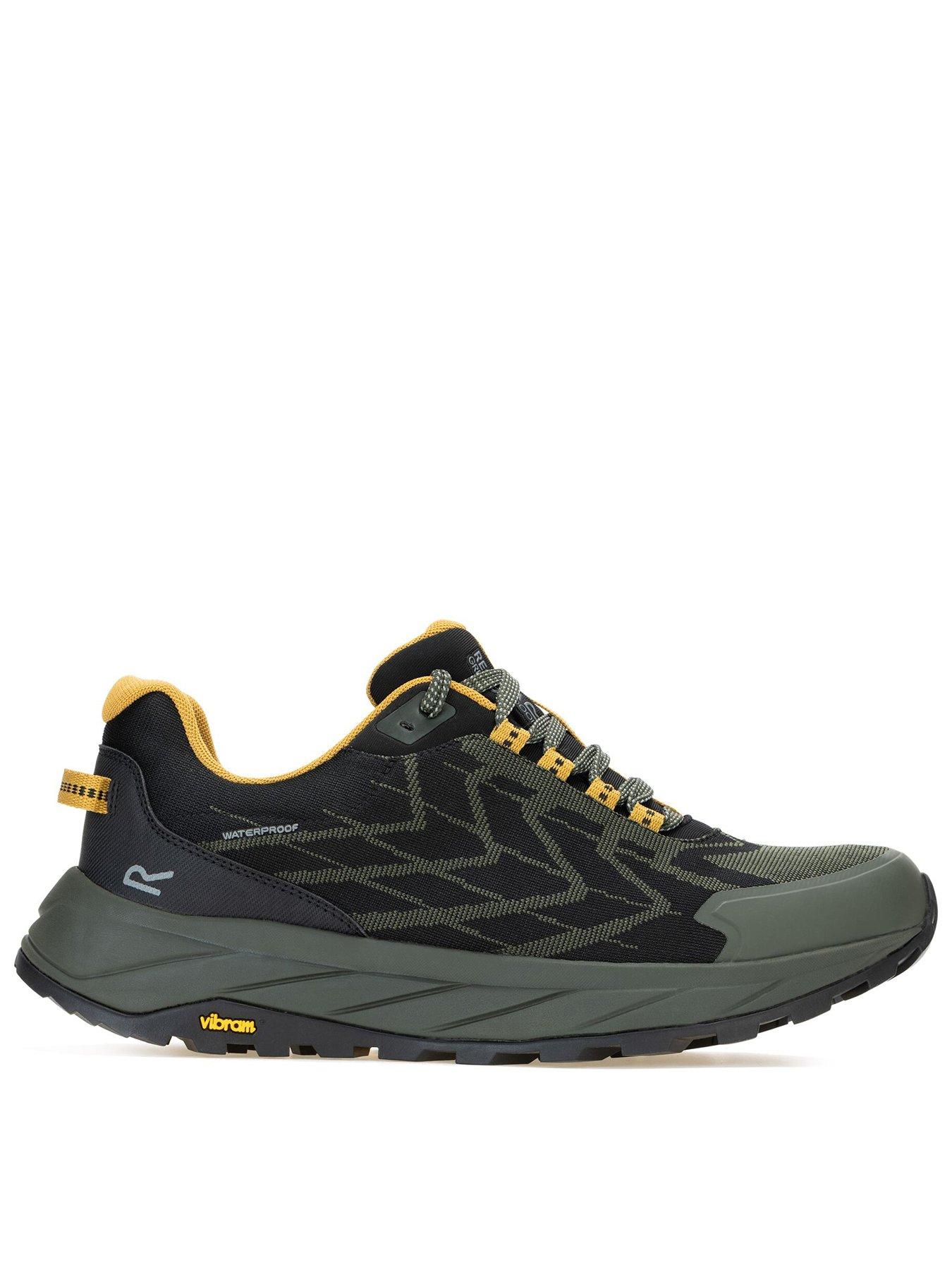 Regatta Mens Cruize Hiking Shoes, Green, Size 10, Men