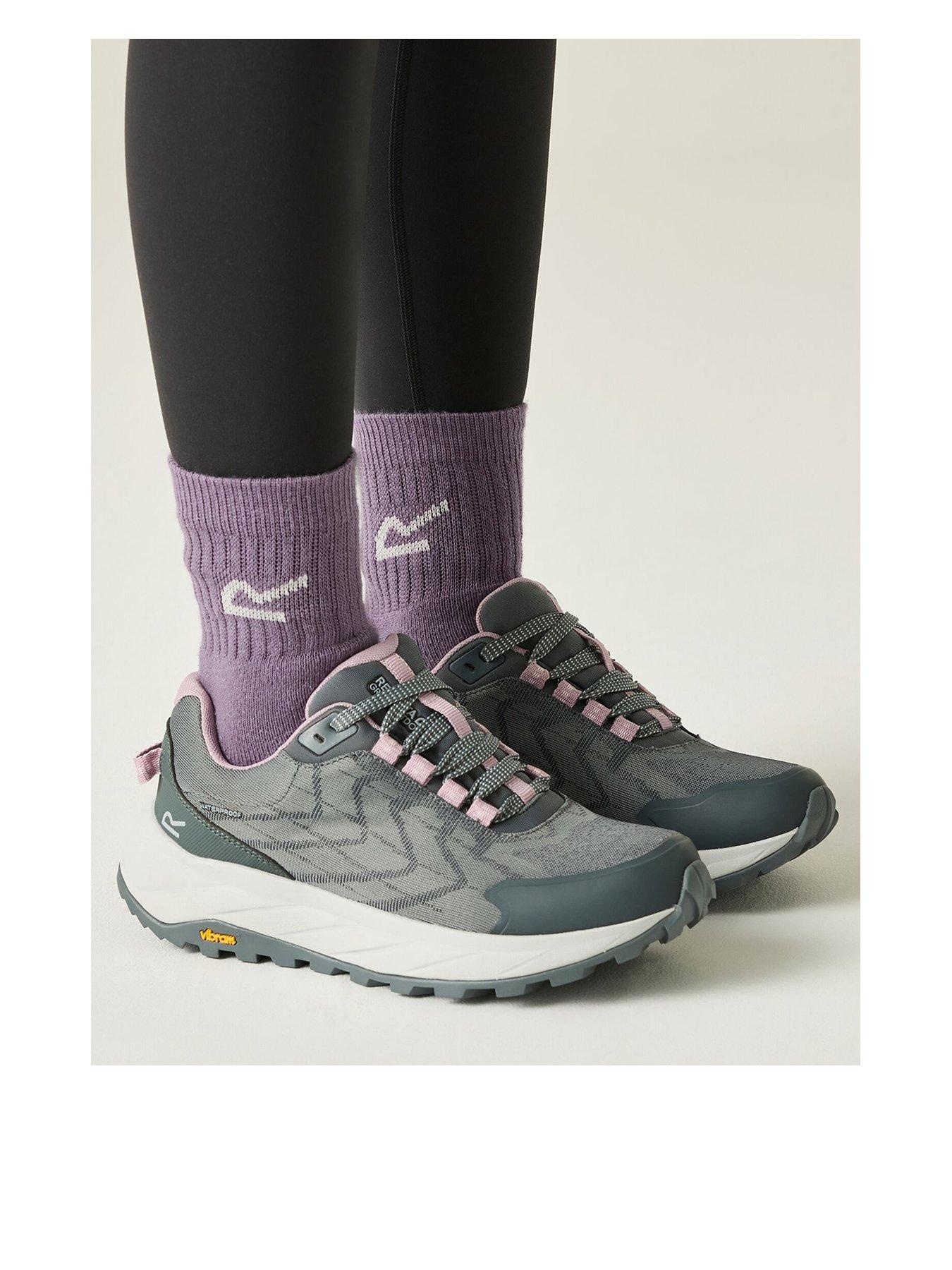 Regatta Womens Cruize Hiking Shoes, Grey, Size 4, Women