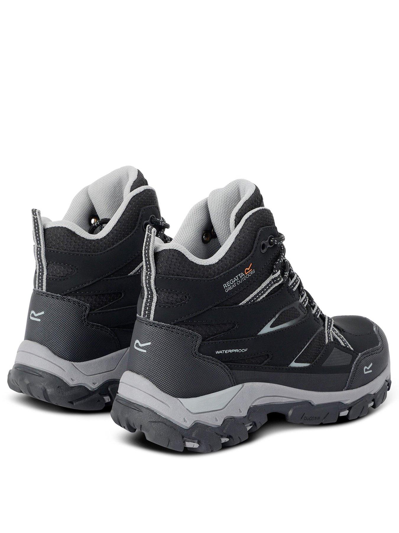 Image 2 of 7 of Regatta Unisex Junior Holcombe III Walking Boots - Black