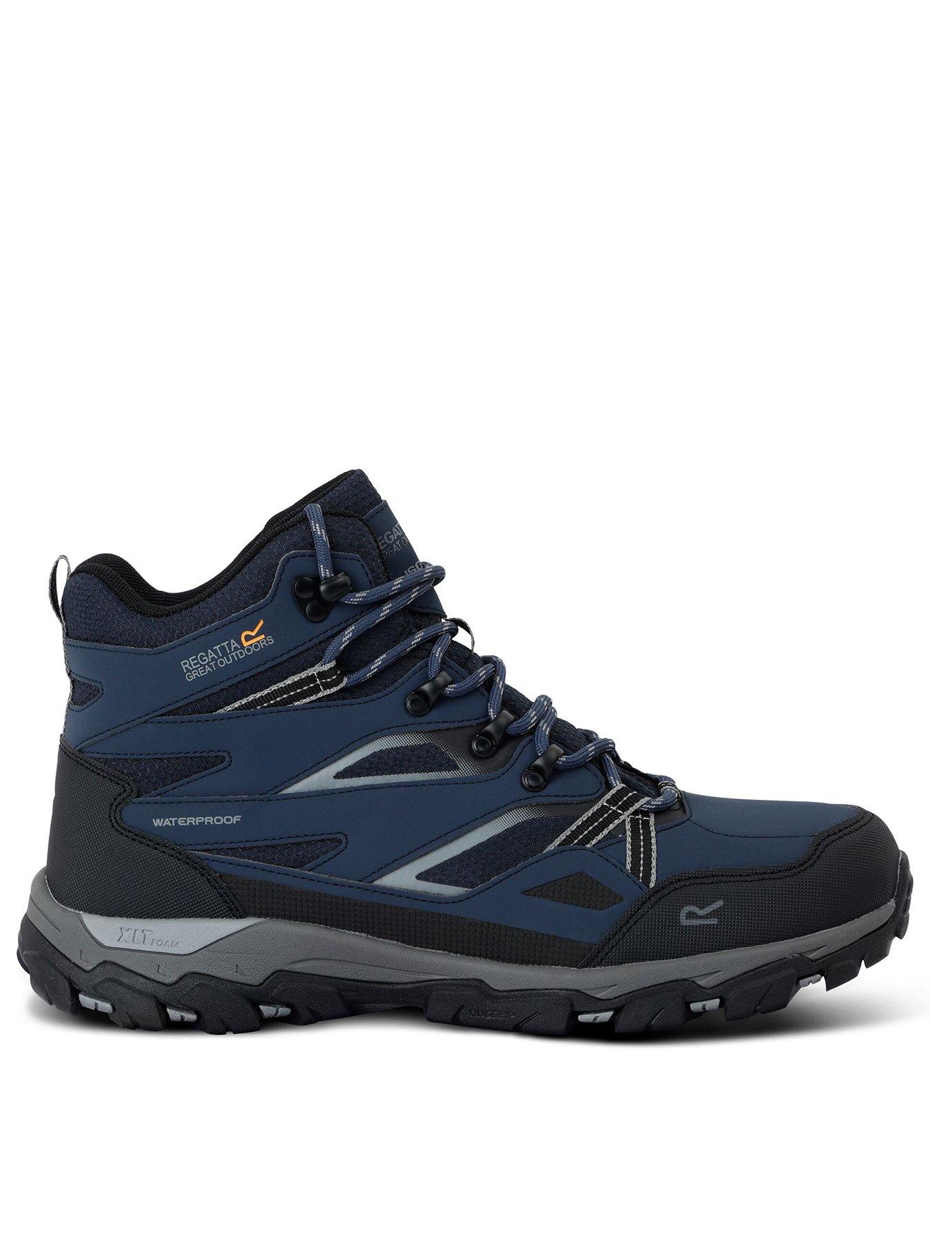 Image 2 of 7 of Regatta Mens Holcombe Iii Hiking Boots - Navy
