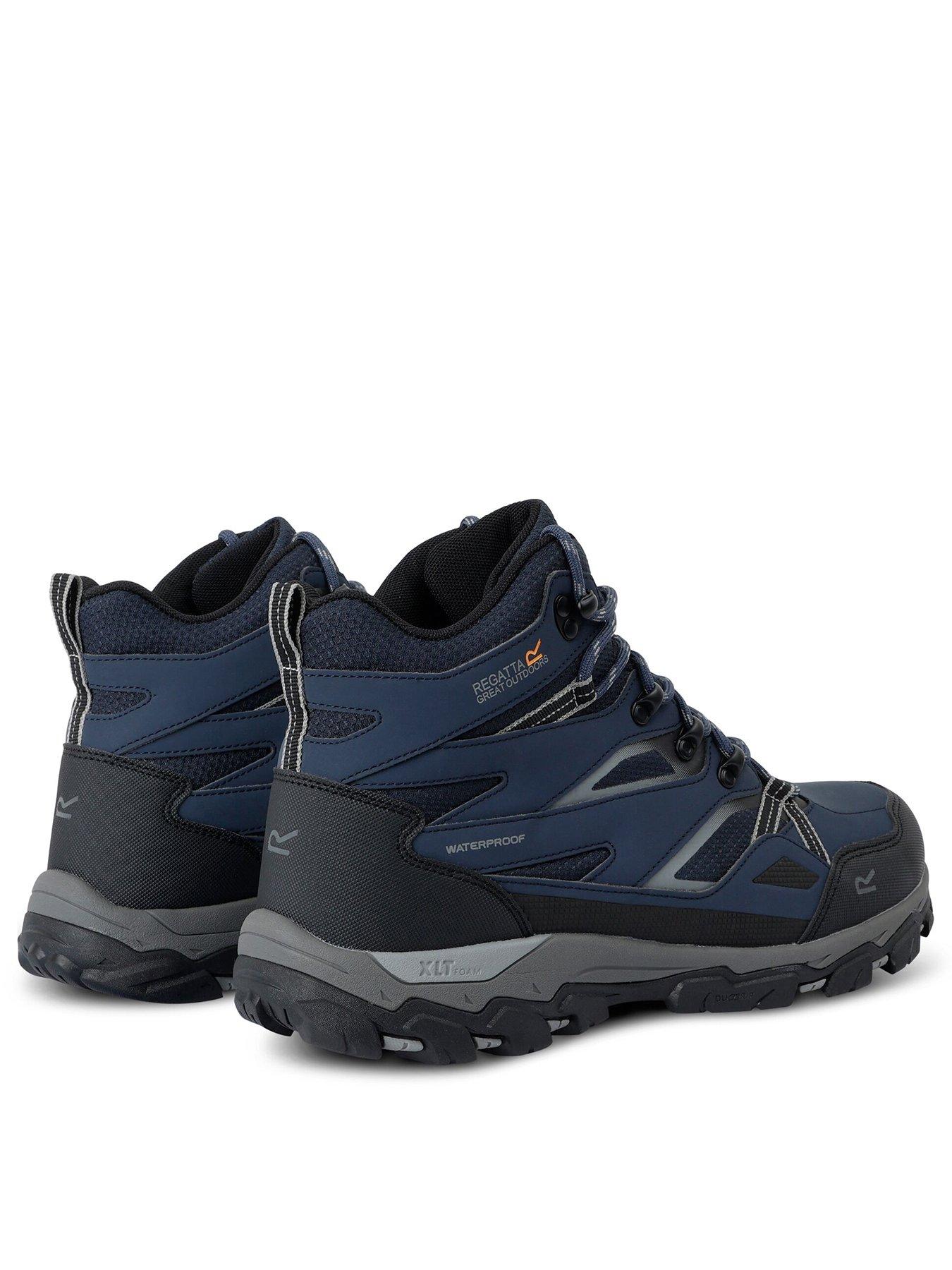 Image 4 of 7 of Regatta Mens Holcombe Iii Hiking Boots - Navy