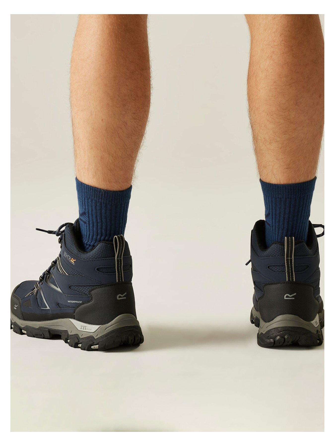 Image 5 of 7 of Regatta Mens Holcombe Iii Hiking Boots - Navy