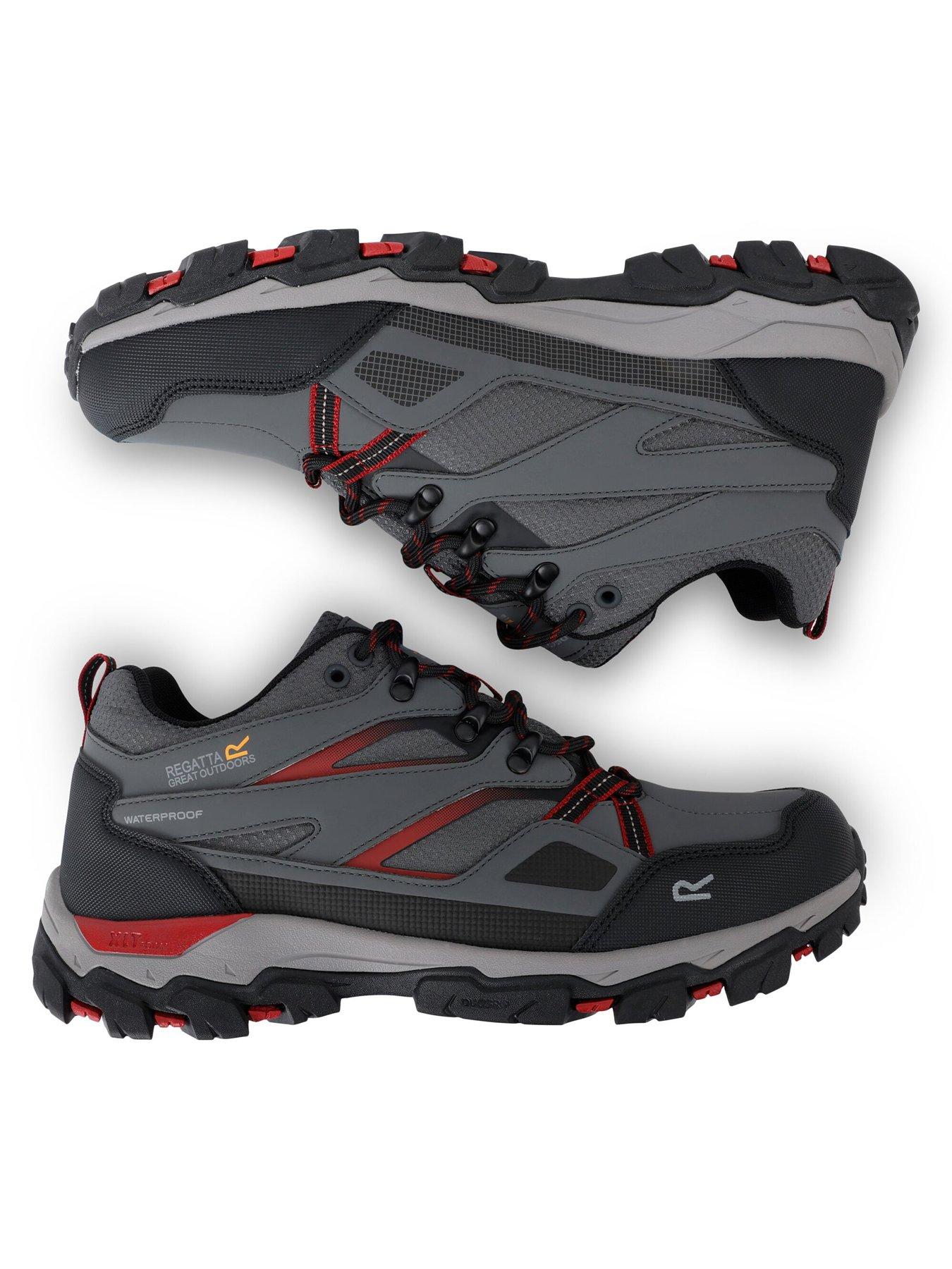 Image 7 of 7 of Regatta Mens Holcombe 3 Low Hiking Shoes - Grey