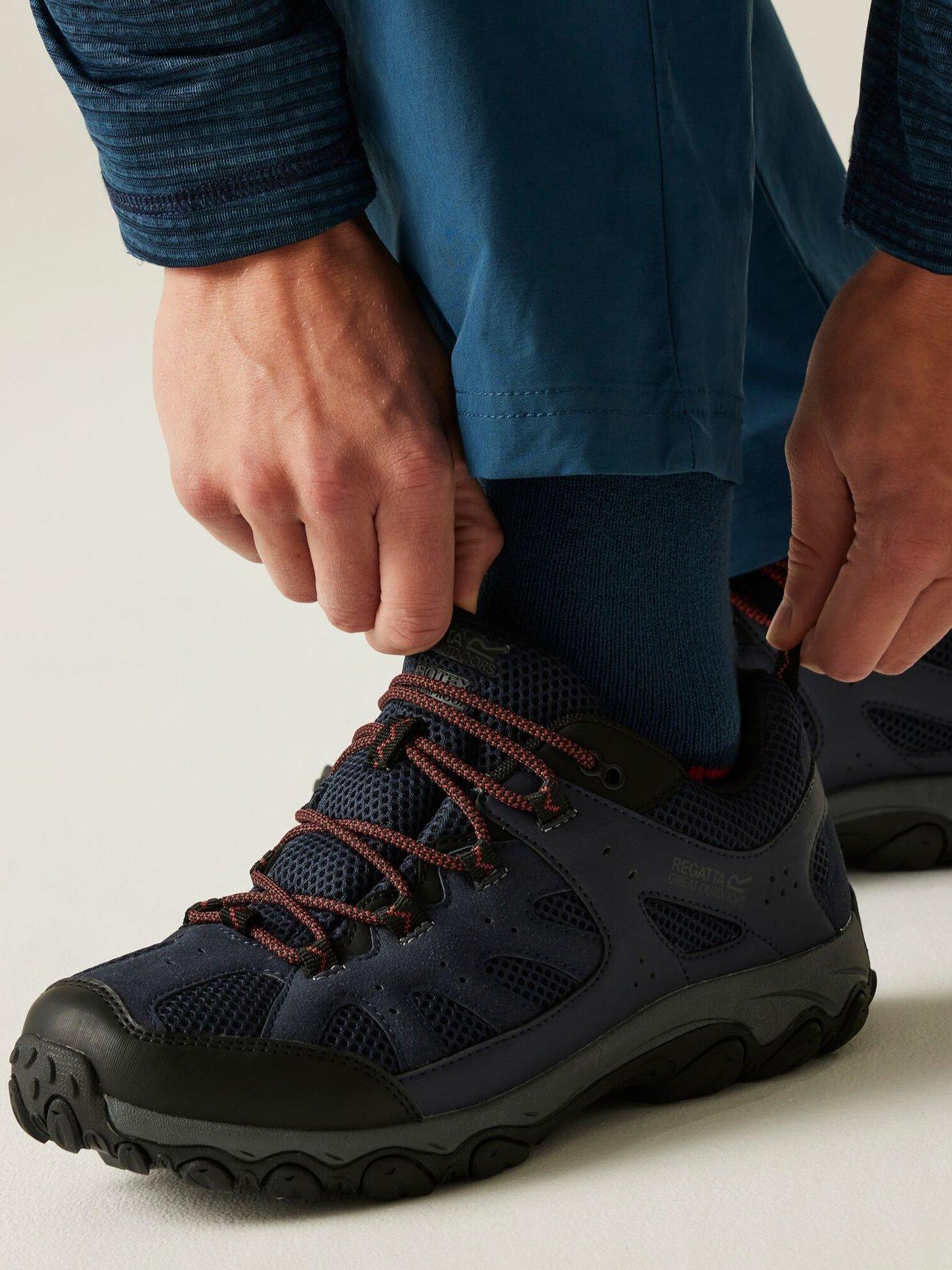 Regatta Mens Edgepoint Iv Low Hiking Shoes - Navy