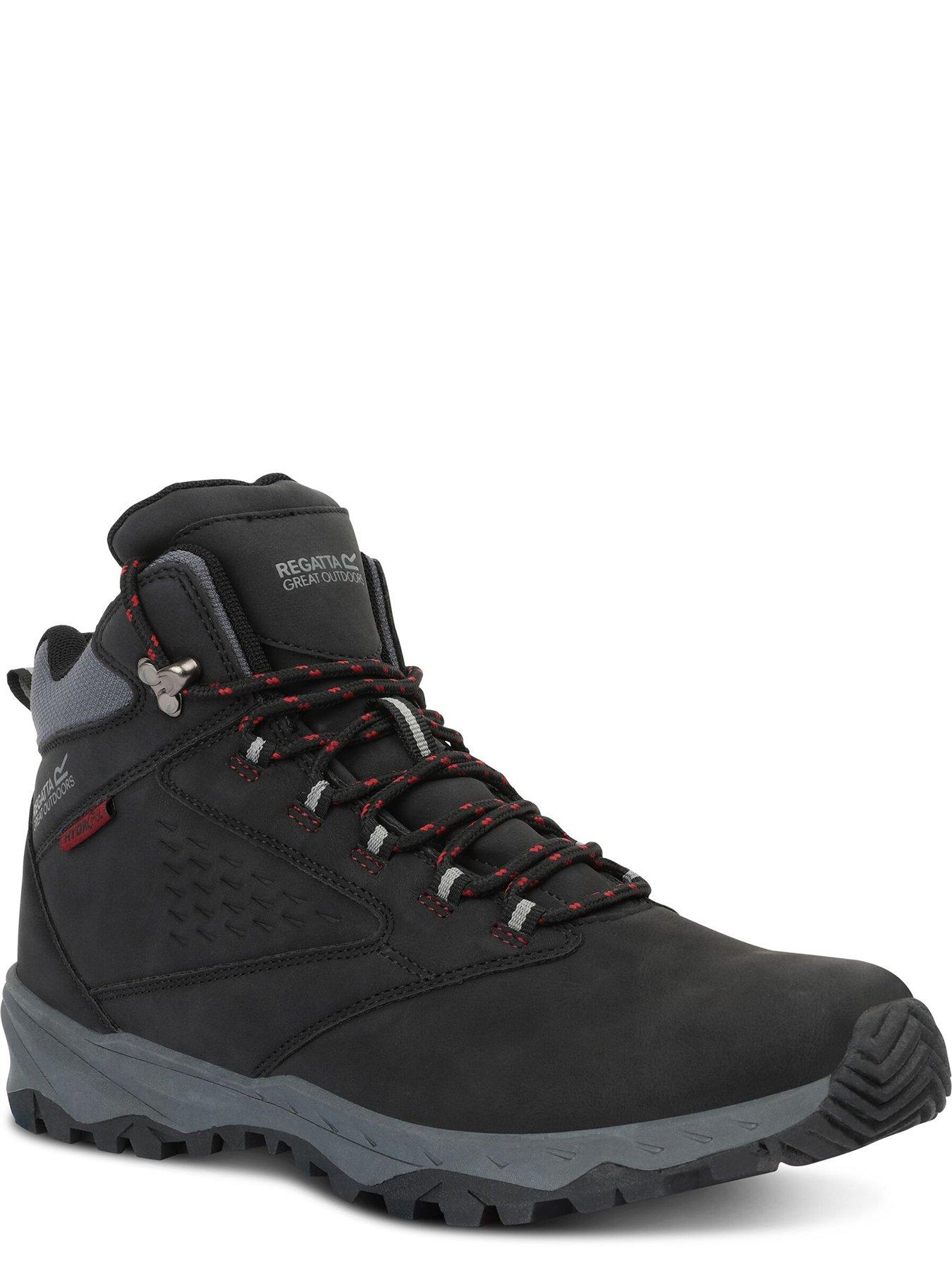 Image 4 of 7 of Regatta Mens Amble Waterproof Walking Boots - Black
