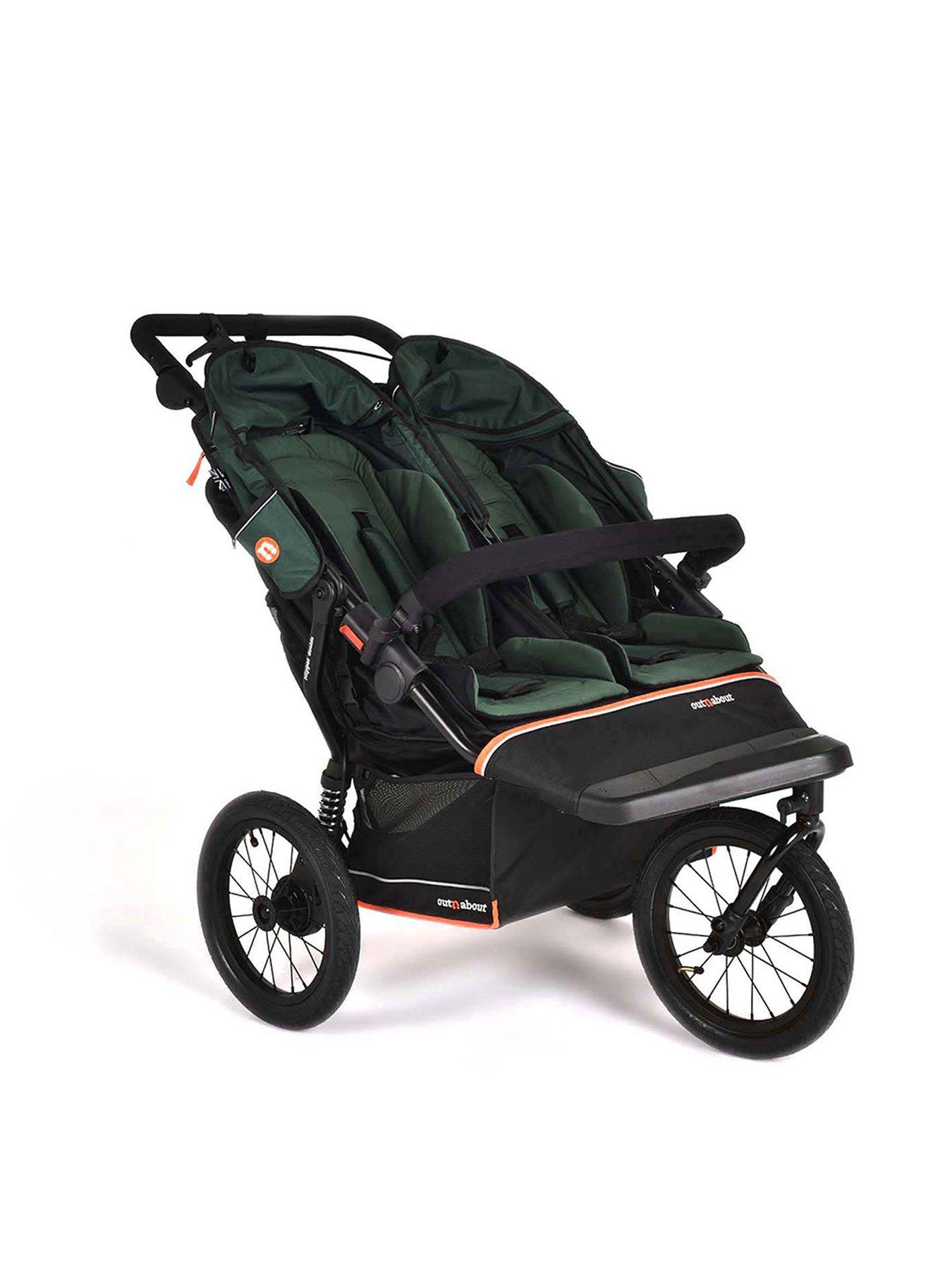 Image 3 of 5 of Out n About Nipper Double V6 Plus- Sycamore  Green