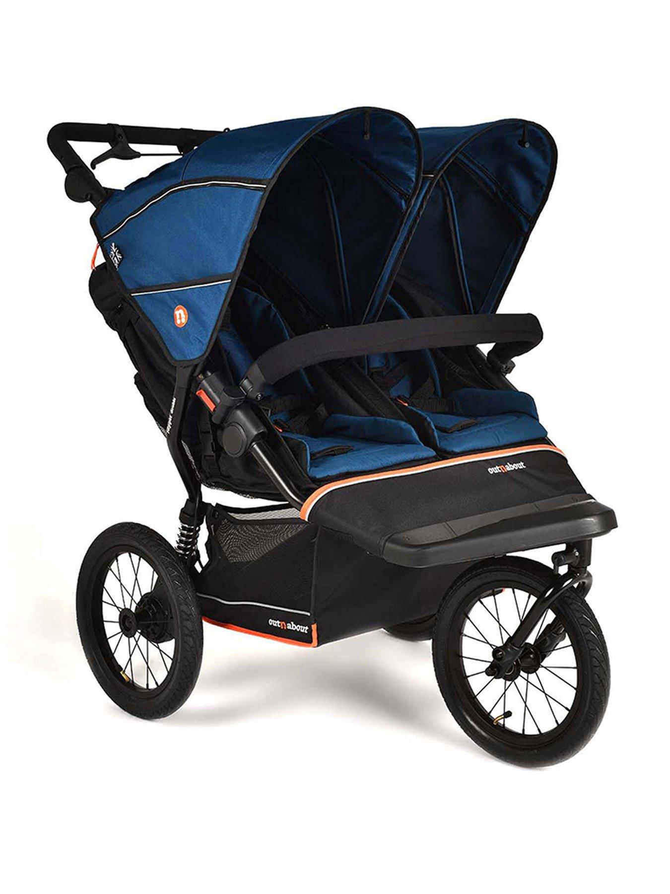 Out n About Nipper Double V6 Plus- Highland Blue