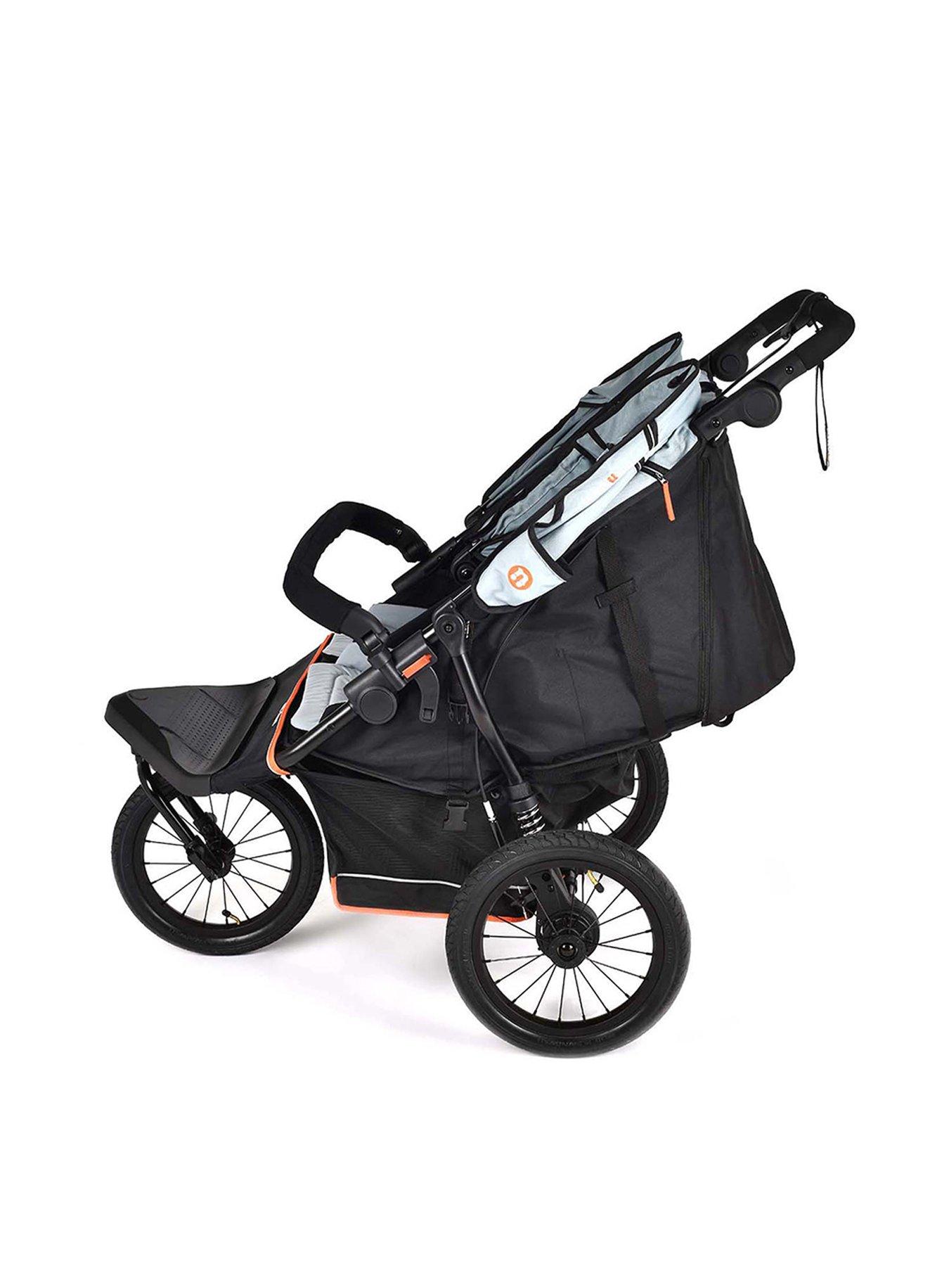 Image 6 of 7 of Out n About Nipper Double V6 Plus- Rock Salt Grey