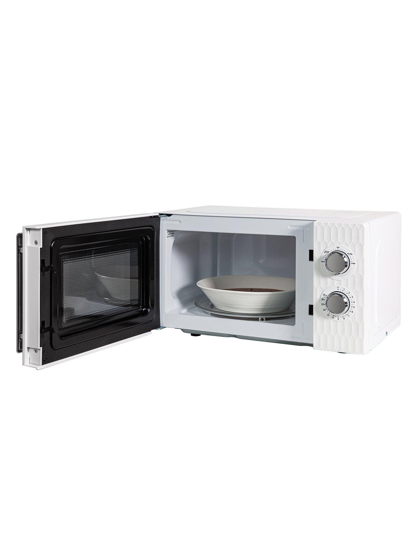 Image 7 of 7 of Russell Hobbs Honeycomb Bundle - Kettle, 4 Slice Toaster and Microwave&nbsp;- White